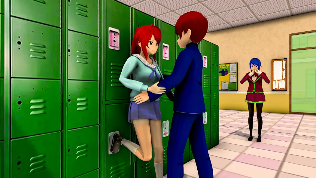 Anime High School Girl Life 24 [MOD: безлимитные деньги и энергия] Screenshot 4