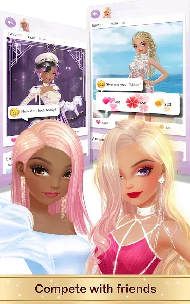 Fashion Fantasy: Glam Stylist [MOD: безлимитные деньги и наряды] Screenshot 3