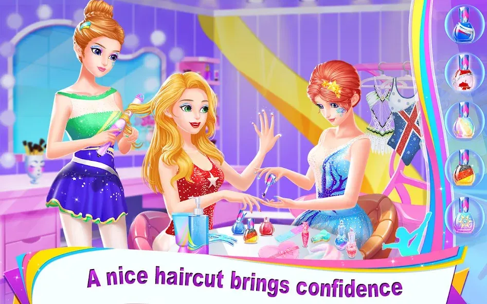 Gymnastics Queen [MOD: безлимитные монеты и все костюмы] Screenshot 3