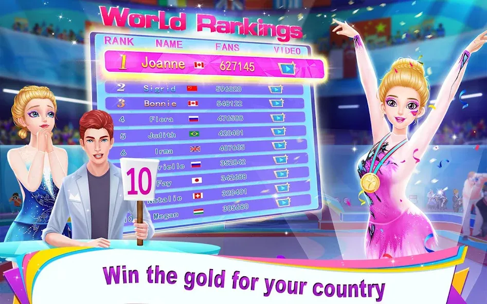 Gymnastics Queen [MOD: безлимитные монеты и все костюмы] Screenshot 5