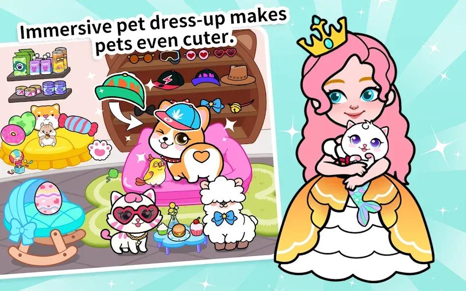 Paper Princess's Dream Castle [MOD: безлимитные монеты и все наряды] Screenshot 3
