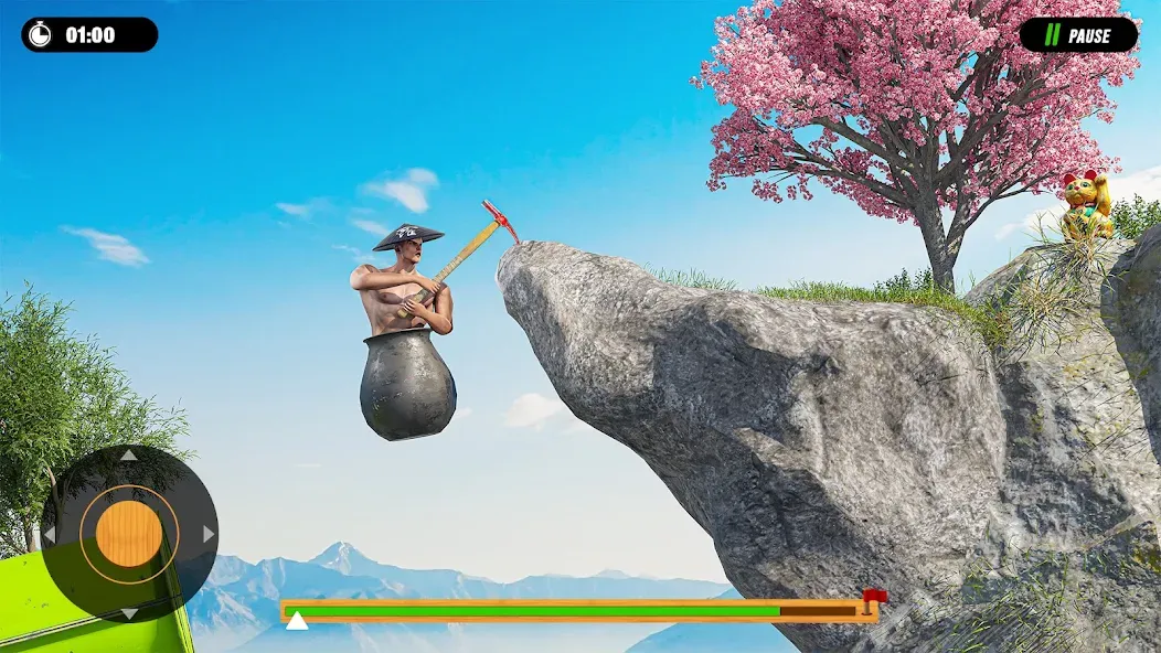 Hammer Climber Man: Pot Man 3D [MOD: безлимитные деньги и всё открыто] Screenshot 1