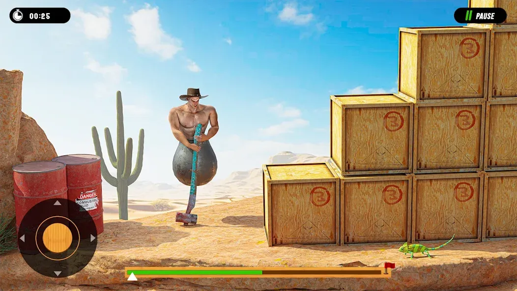 Hammer Climber Man: Pot Man 3D [MOD: безлимитные деньги и всё открыто] Screenshot 2