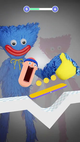 Hopping Heads: Scream &amp; Shout [MOD: безлимитные деньги и все скины] Screenshot 2