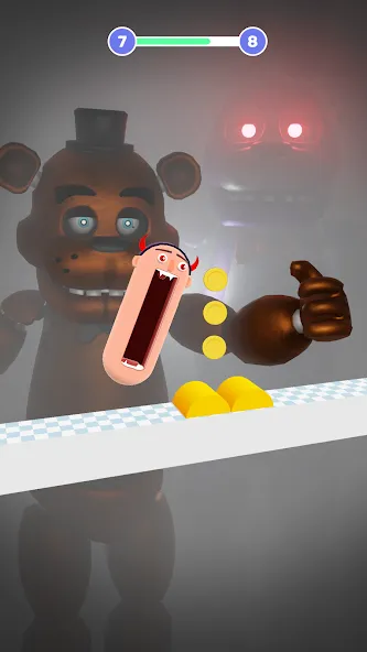 Hopping Heads: Scream &amp; Shout [MOD: безлимитные деньги и все скины] Screenshot 3