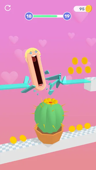 Hopping Heads: Scream &amp; Shout [MOD: безлимитные деньги и все скины] Screenshot 5