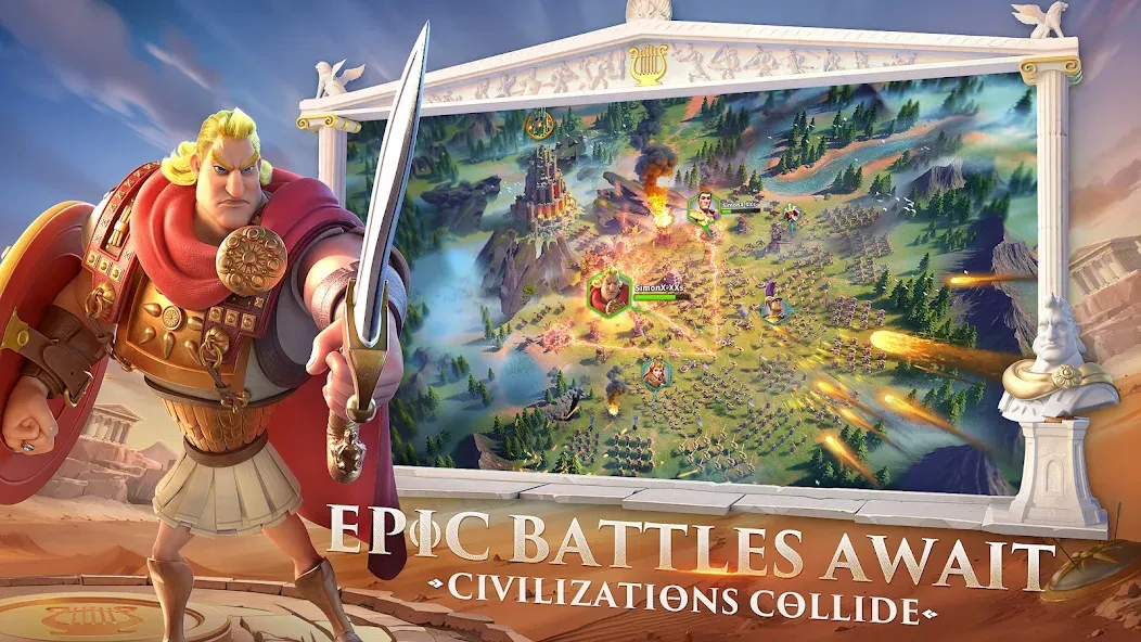 Rise of Kingdoms: Lost Crusade [MOD: безлимитные ресурсы и ускоренное развитие] Screenshot 4