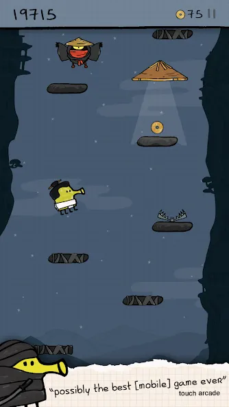 Doodle Jump [MOD: безлимитные жизни и ускоренный прыжок] Screenshot 4