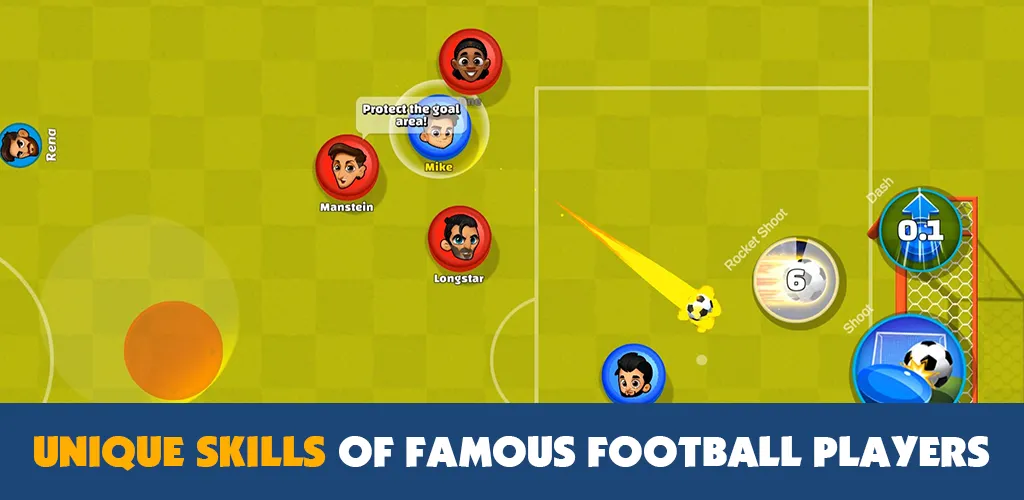 Super Soccer 3v3 (Online] [MOD: безлимитные монеты и онлайн-матчи] Screenshot 1