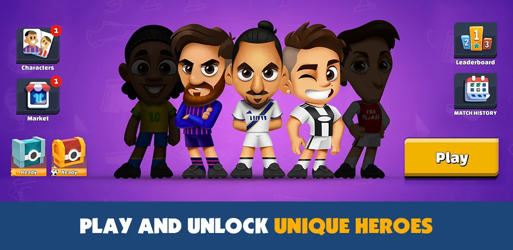 Super Soccer 3v3 (Online] [MOD: безлимитные монеты и онлайн-матчи] Screenshot 3