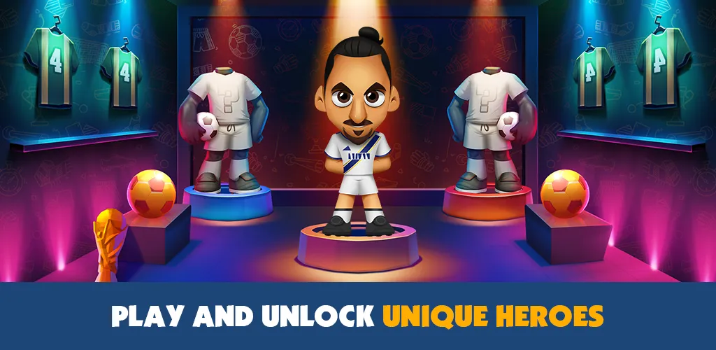Super Soccer 3v3 (Online] [MOD: безлимитные монеты и онлайн-матчи] Screenshot 4