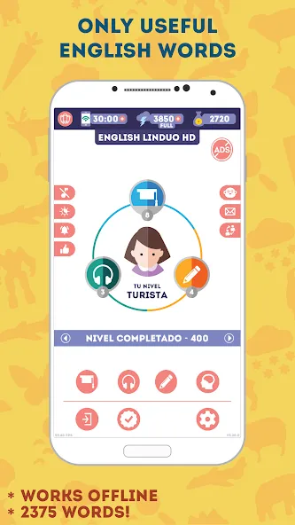 English for Beginners: LinDuo [MOD: открыты все уроки и слова] Screenshot 3