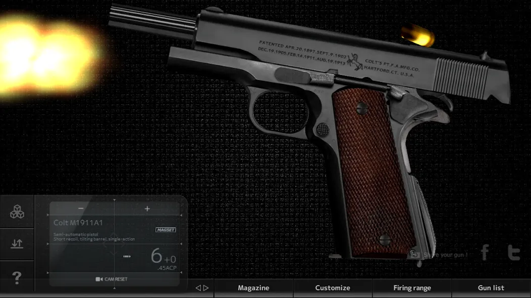 Magnum3.0 Gun Custom Simulator [MOD: без рекламы и полный доступ] Screenshot 1