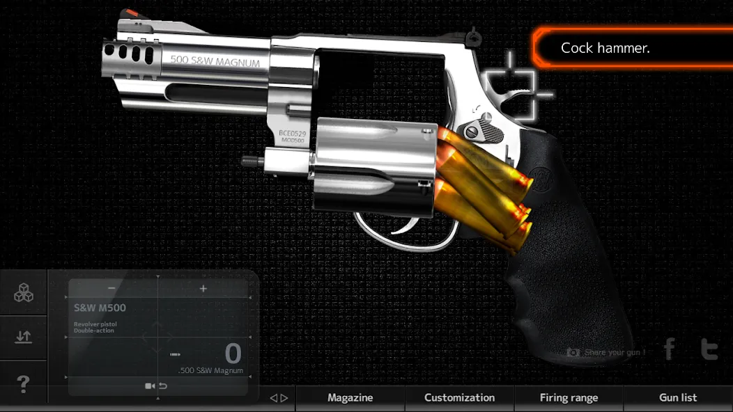Magnum3.0 Gun Custom Simulator [MOD: без рекламы и полный доступ] Screenshot 4