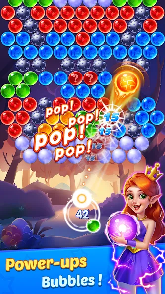 Bubble Shooter Genies [MOD: безлимитные монеты и жизни] Screenshot 5