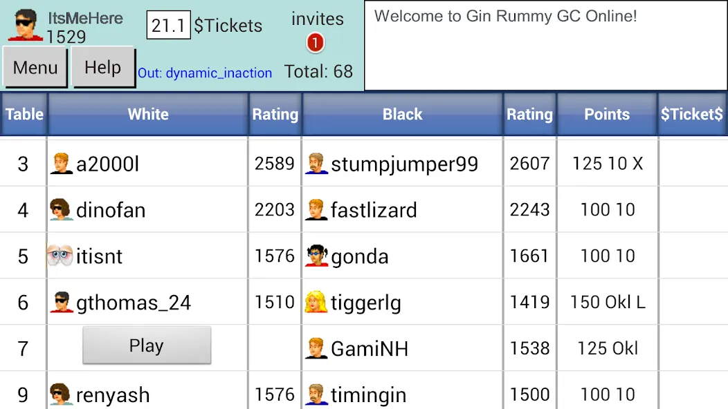 Gin Rummy GC Online [MOD: без рекламы и безлимитные монеты] Screenshot 2