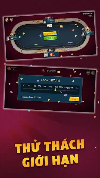 Tiến Lên - Tien Len Mien Nam [MOD: безлимитные монеты и подсказки] Screenshot 5