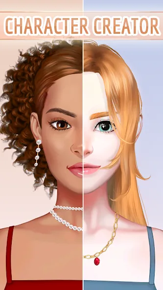 Avatar Character: Girl Creator [MOD: безлимитные наряды и аксессуары] Screenshot 2