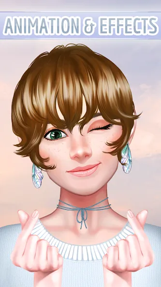 Avatar Character: Girl Creator [MOD: безлимитные наряды и аксессуары] Screenshot 4