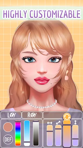 Avatar Character: Girl Creator [MOD: безлимитные наряды и аксессуары] Screenshot 5