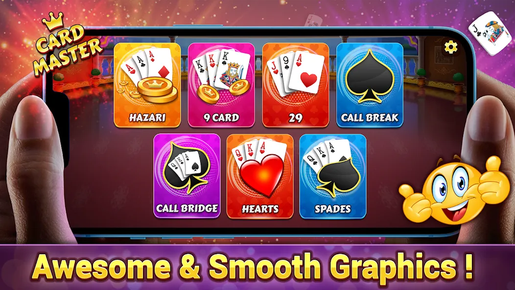 Card Hero- 29, Hazari &amp; more [MOD: безлимитные монеты и подсказки] Screenshot 1