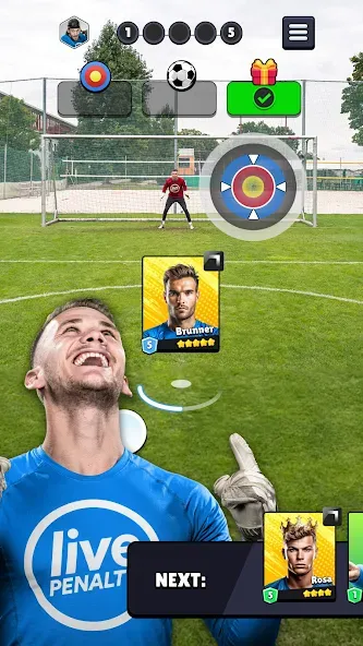 Live Penalty [MOD: реалистичные пенальти без ограничений] Screenshot 1