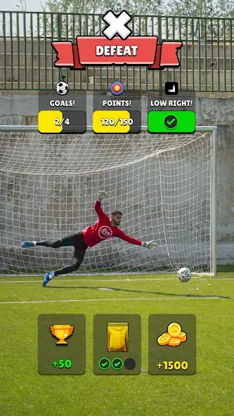 Live Penalty [MOD: реалистичные пенальти без ограничений] Screenshot 2