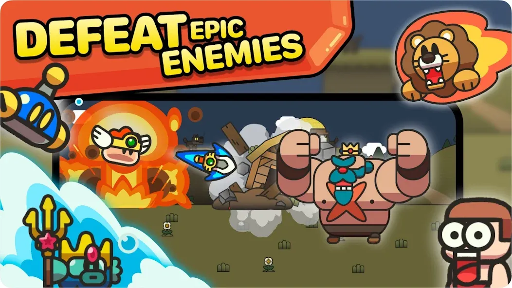 Legend of Slime: Idle RPG War [MOD: безлимитные монеты и алмазы] Screenshot 3