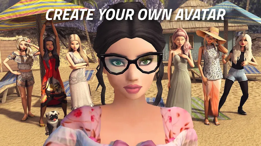 Avakin Life - 3D Virtual World [MOD: безлимитные монеты и премиум-объекты] Screenshot 1