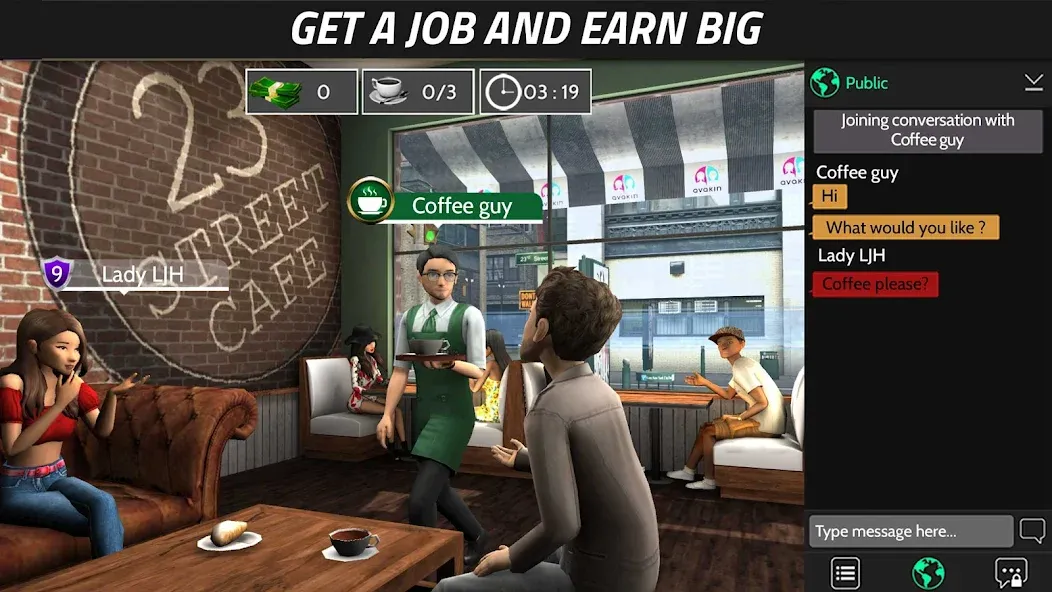 Avakin Life - 3D Virtual World [MOD: безлимитные монеты и премиум-объекты] Screenshot 4