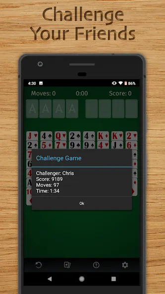FreeCell Solitaire Classic [MOD: без рекламы и подсказок] Screenshot 4