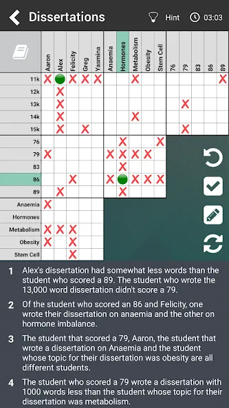 Logic Puzzles Daily - Solve Lo [MOD: без рекламы и все подсказки бесплатны] Screenshot 1