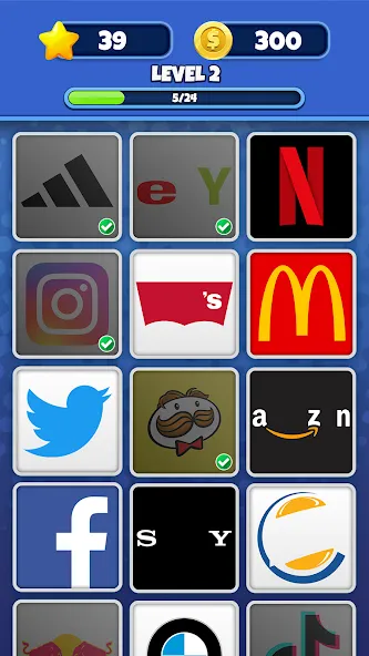 Logo Quiz - World Trivia Game [MOD: все ответы и уровни открыты] Screenshot 3