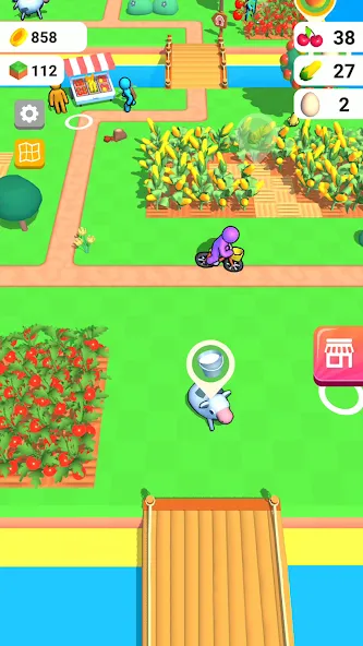 Farm Land - Farming life game [MOD: безлимитные монеты и ресурсы] Screenshot 4