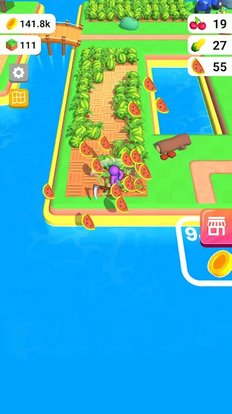 Farm Land - Farming life game [MOD: безлимитные монеты и ресурсы] Screenshot 5