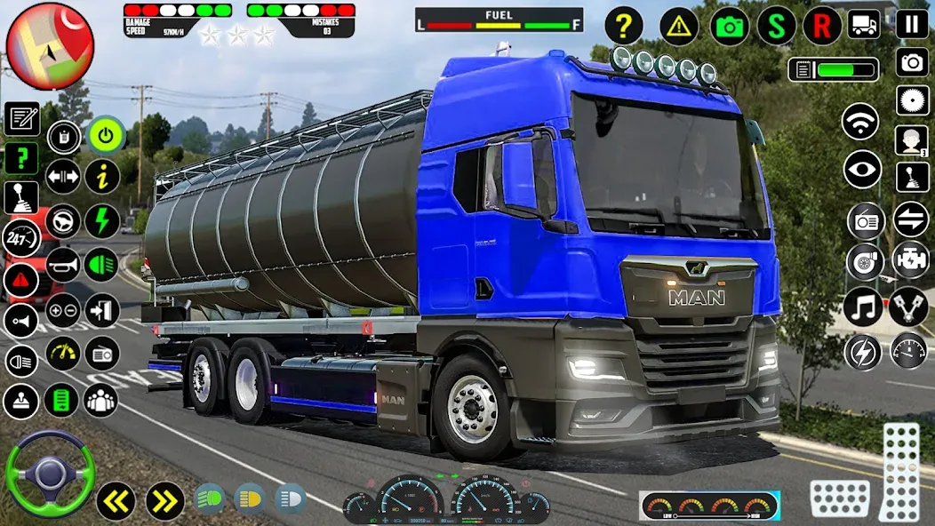 City Truck Simulator 2023 [MOD: безлимитные деньги и топливо] Screenshot 4