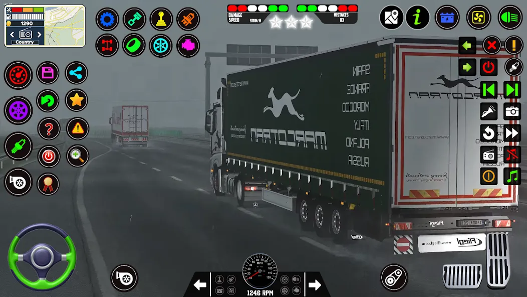 City Truck Simulator 2023 [MOD: безлимитные деньги и топливо] Screenshot 5