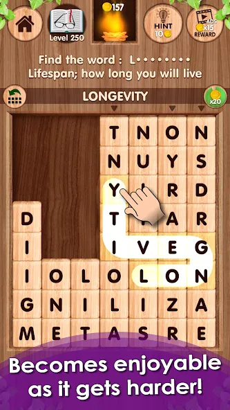 Falling Word Games - Addictive [MOD: открыты все уровни и подсказки] Screenshot 5