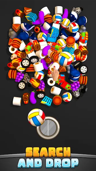 Match 3D -Matching Puzzle Game [MOD: безлимитные подсказки и монеты] Screenshot 3