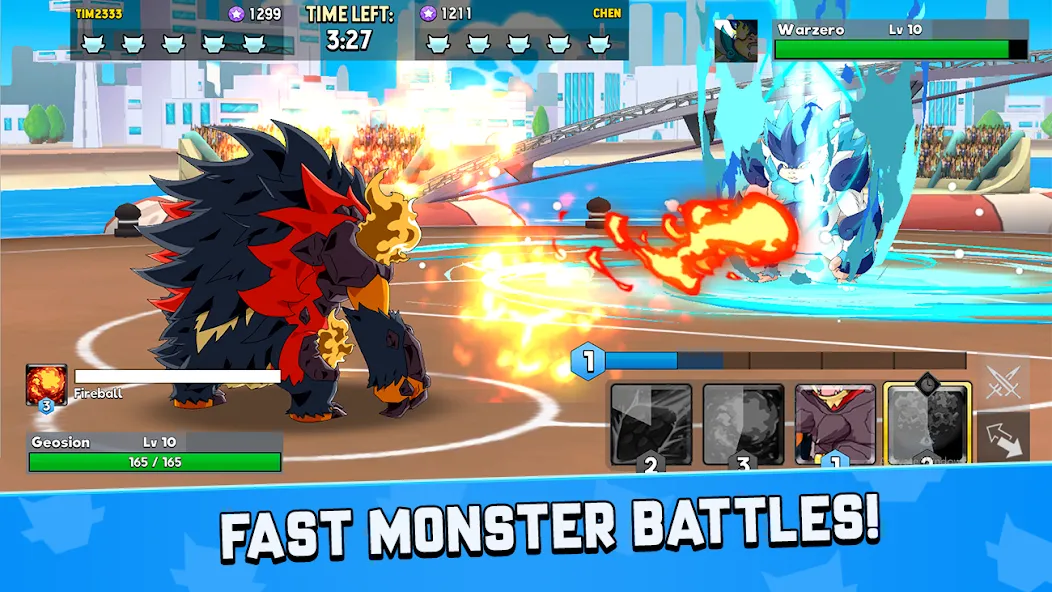 Monster Masters [MOD: безлимитные деньги и редкие монстры] Screenshot 1