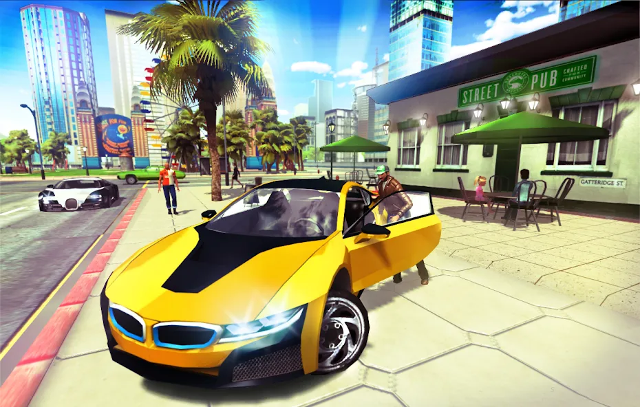 Go To Street [MOD: безлимитные деньги и свободное вождение] Screenshot 1
