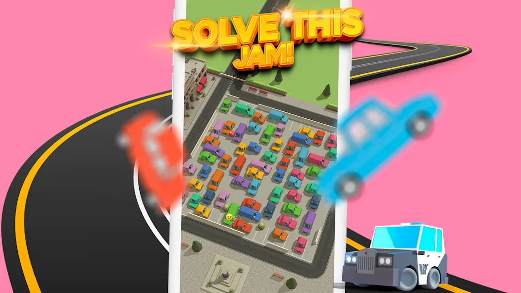 Parking Jam 3D [MOD: без рекламы и все машины открыты] Screenshot 5