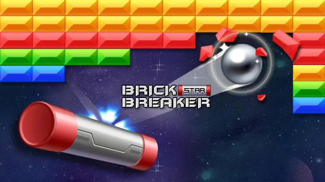 Brick Breaker Star: Space King [MOD: без рекламы и бесконечные жизни] Screenshot 2
