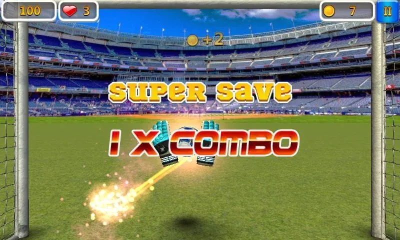 Super Goalkeeper - Soccer Game [MOD: безлимитные деньги и энергия] Screenshot 1