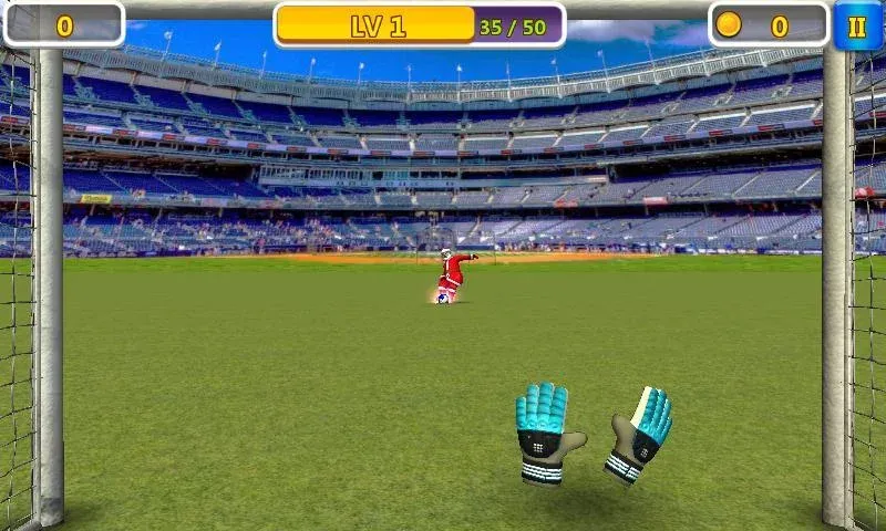 Super Goalkeeper - Soccer Game [MOD: безлимитные деньги и энергия] Screenshot 3