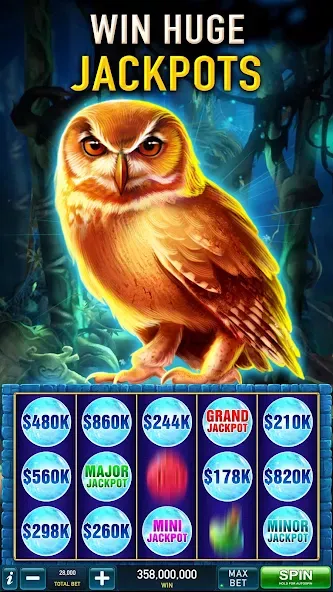 Slots Cash:Vegas Slot Machines [MOD: безлимитные монеты и джекпоты] Screenshot 2