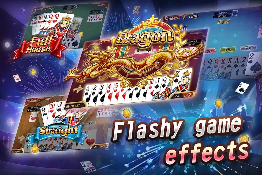 Fun Big 2 Taiwan: Card Craze [MOD: безлимитные монеты и бонусы] Screenshot 2
