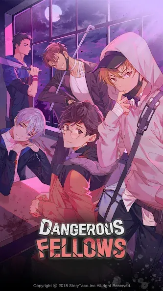 Dangerous Fellows:Otome Dating [MOD: безлимитные билеты и открыты все истории] Screenshot 1