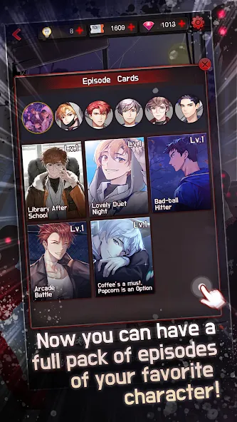 Dangerous Fellows:Otome Dating [MOD: безлимитные билеты и открыты все истории] Screenshot 2