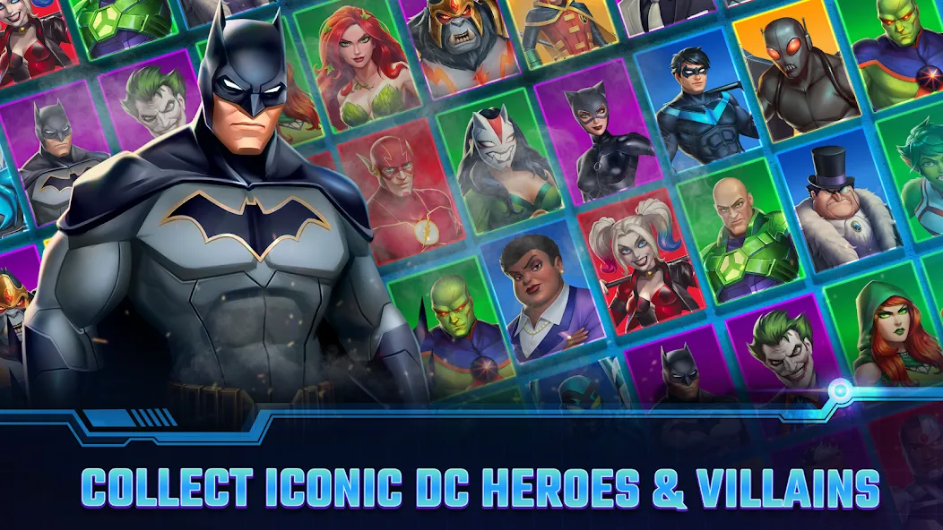 DC Heroes &amp; Villains: Match 3 [MOD: безлимитные деньги и энергия] Screenshot 1